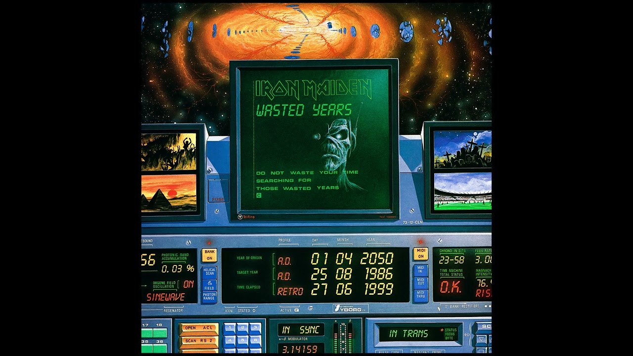 Iron Maiden - Wasted Years (B Tuning)