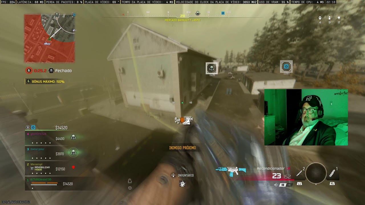 🎮 COD AO VIVO | Saindo de reunião direto pro lobby | Gamer 49+
