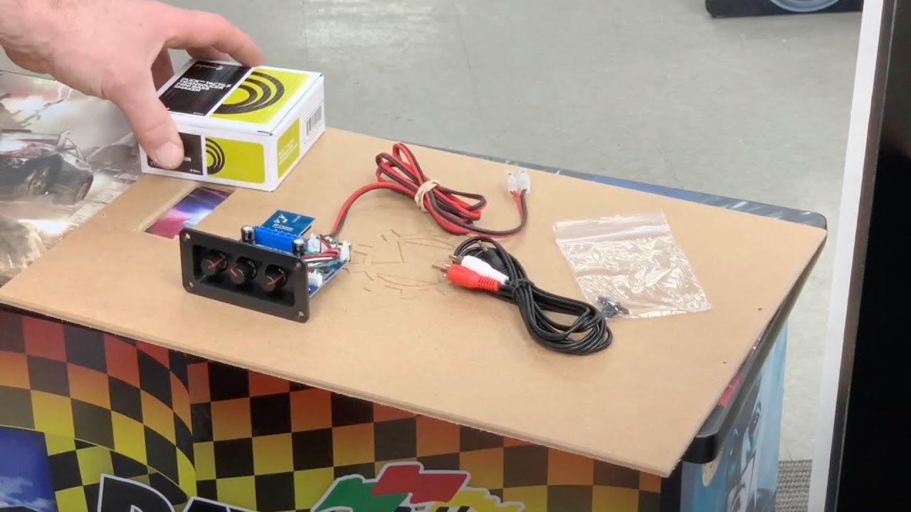 Ridge Racer OutRun Amp Kit install