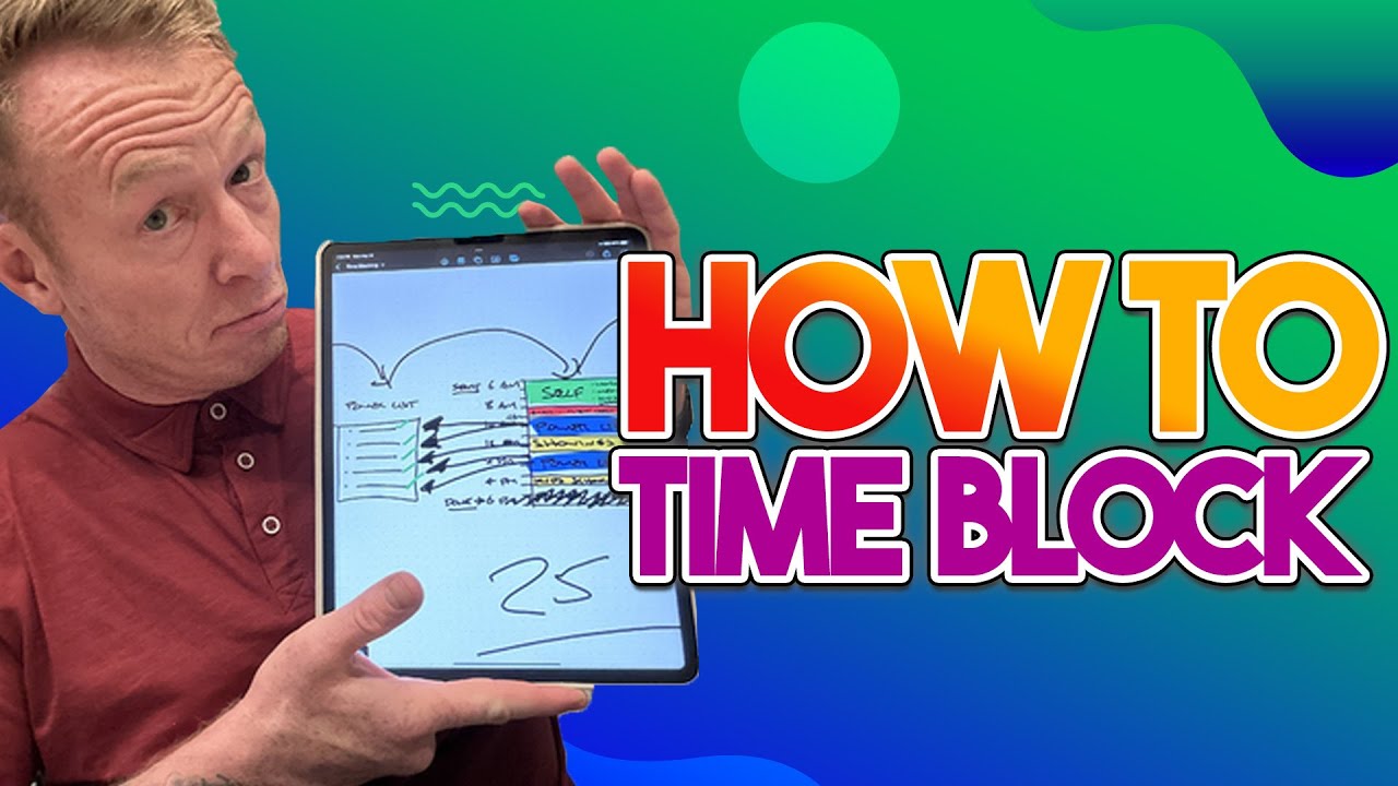 PERFECT Time Blocking Routine To Streamline Your Productivity (10 Min/Day)