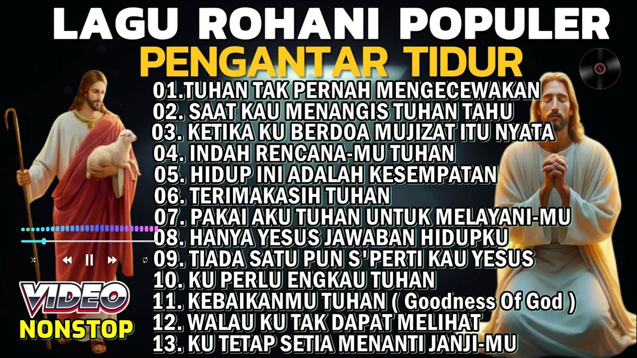 NONSTOP LAGU PUJIAN ROHANI TERBAIK POPULER 2025 - PENGANTAR TIDUR
