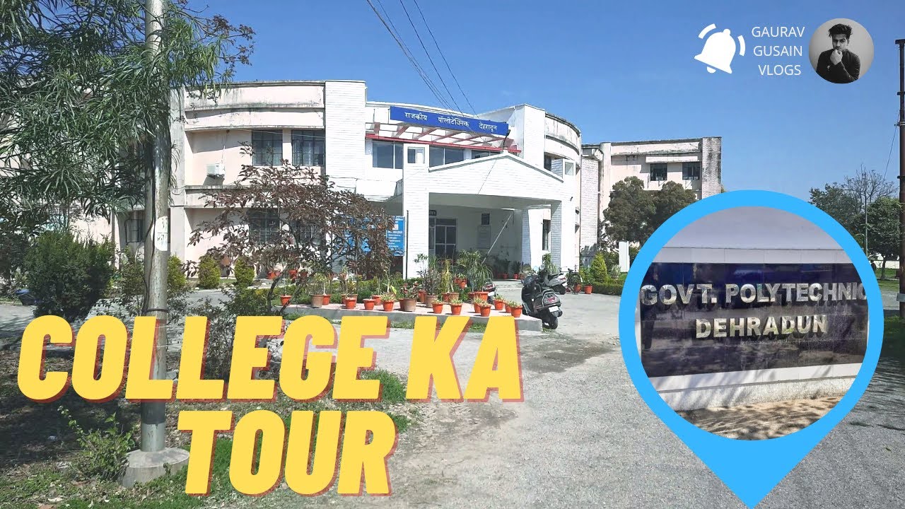 College ka tour 😊😊 ||Government polytechnic pithuwala||