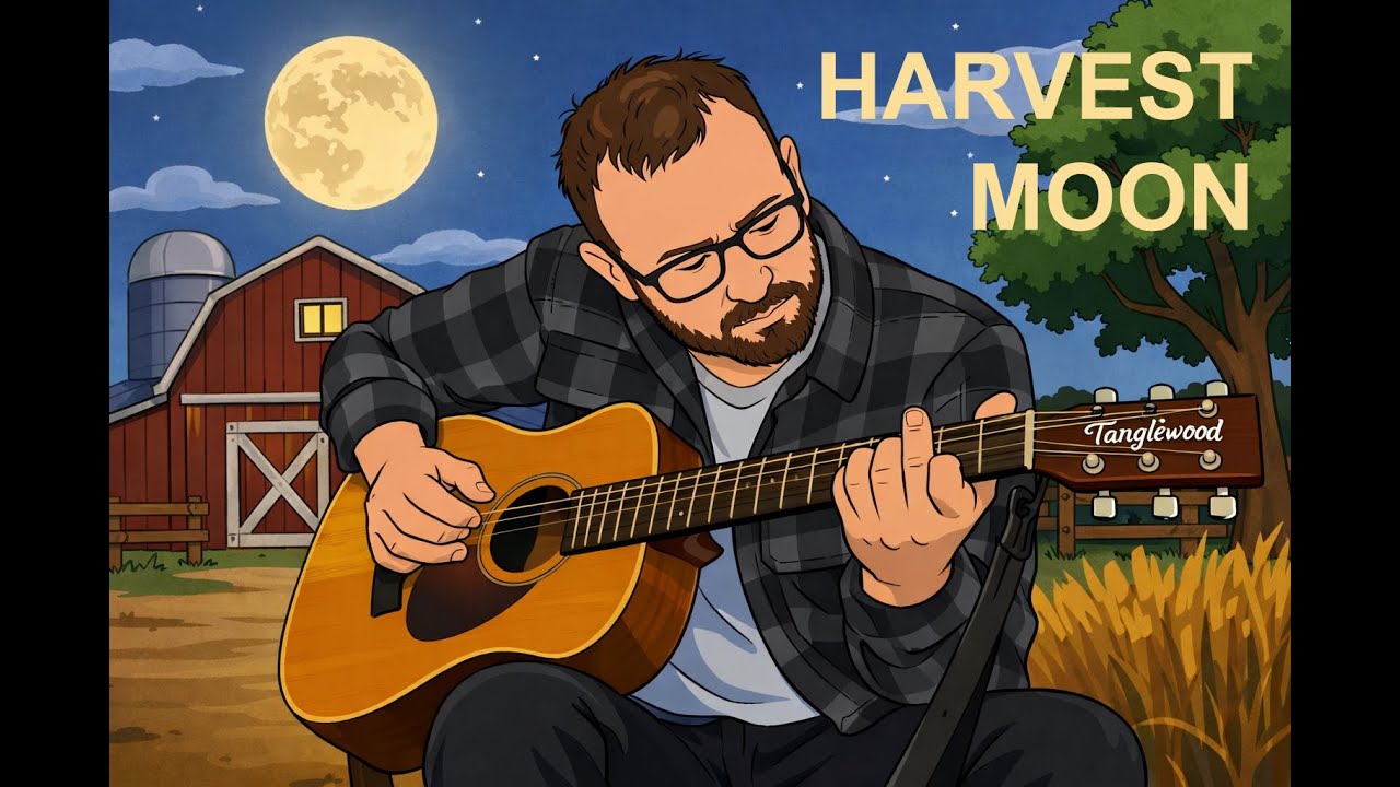Harvest Moon (Neil Young) | Acoustic Cover – Intimate Folk Version