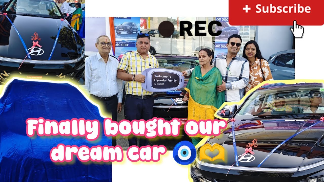 NEW CAR IN THE HOUSE😍🧿||Car delivery vlog❤️🥳|