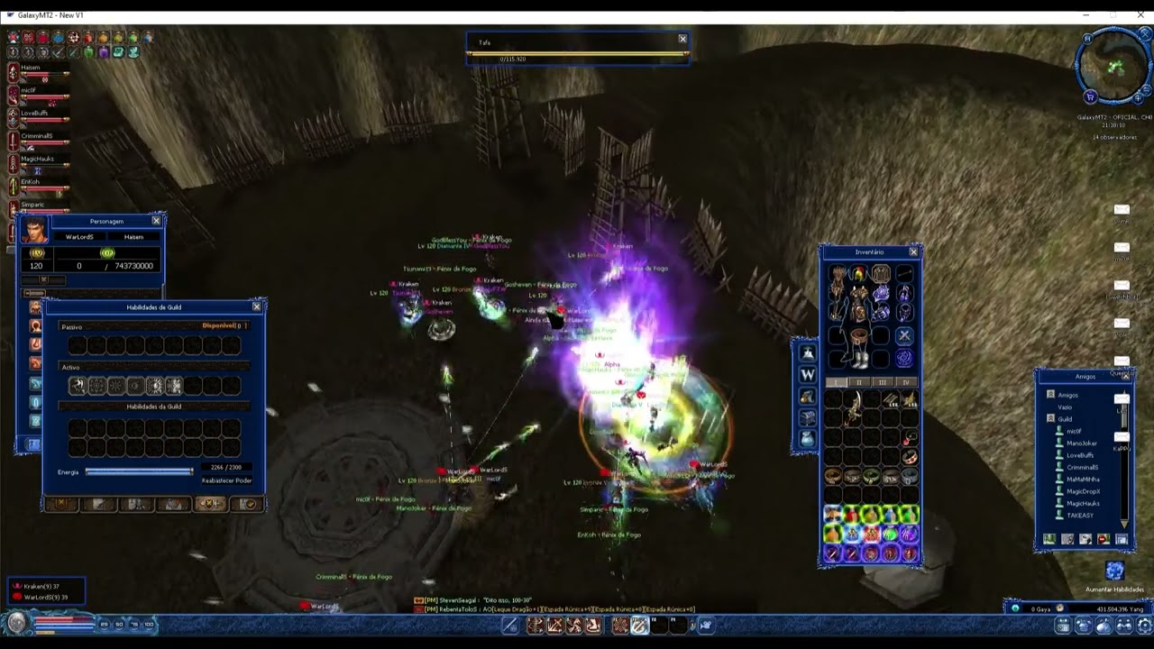 WarLordS vs Kraken mt2galaxy