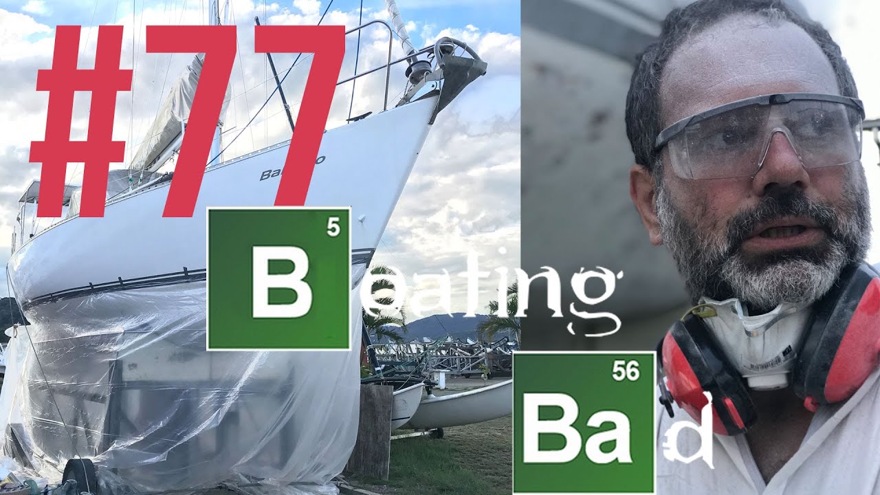 Como lixar um barco até o gel coat e tratar osmoses | #SAL #77