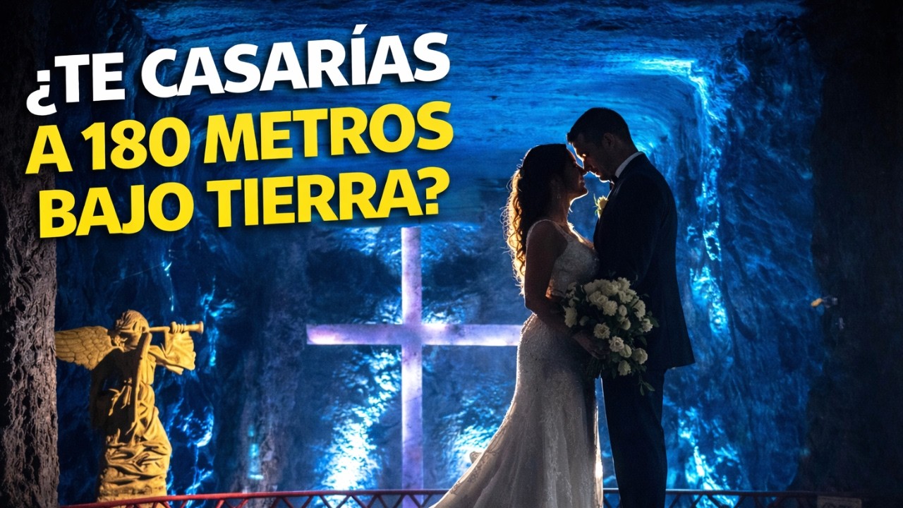 ¿TE CASARÍAS A 180 METROS BAJO TIERRA? I La Verdad sobre la Catedral de Sal de Zipaquirá