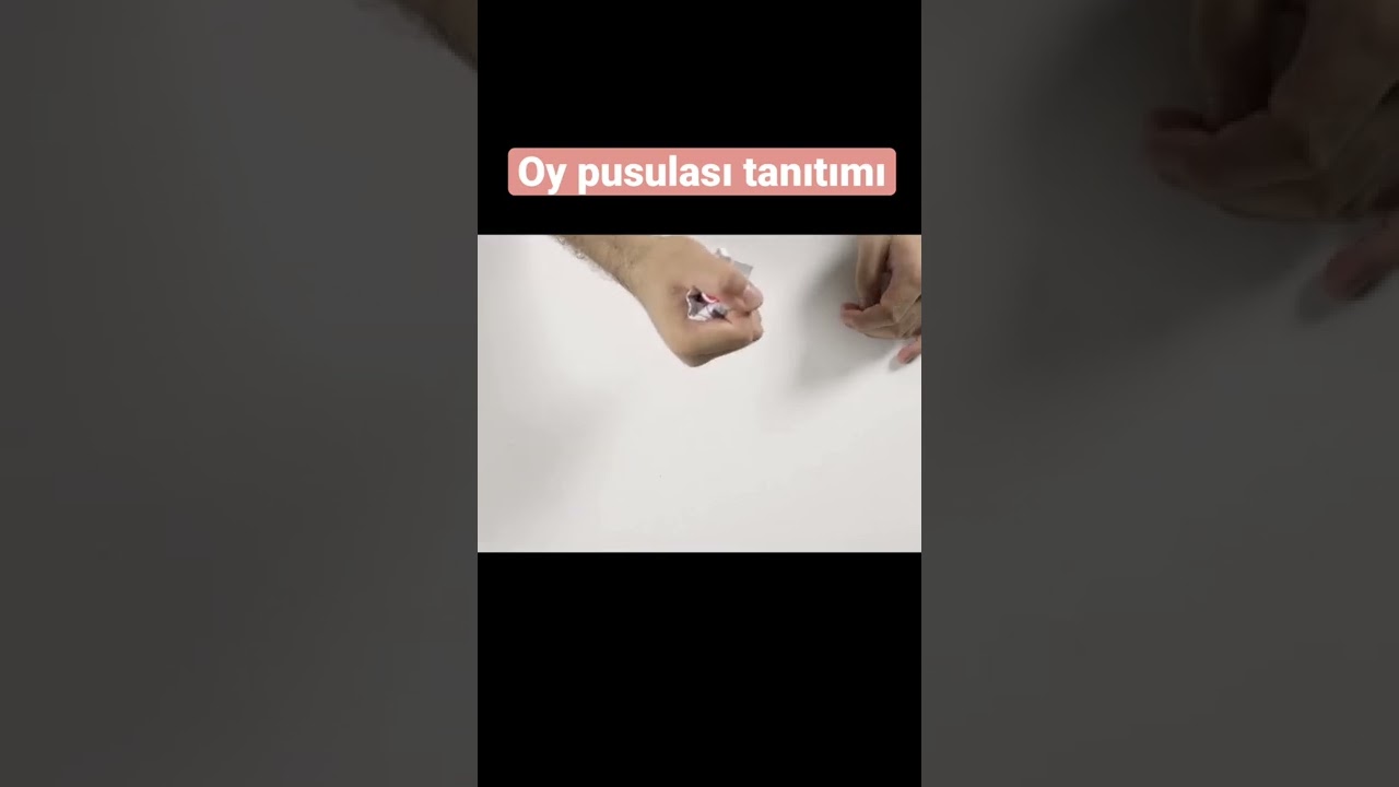 Oy pusulası tanıtımı