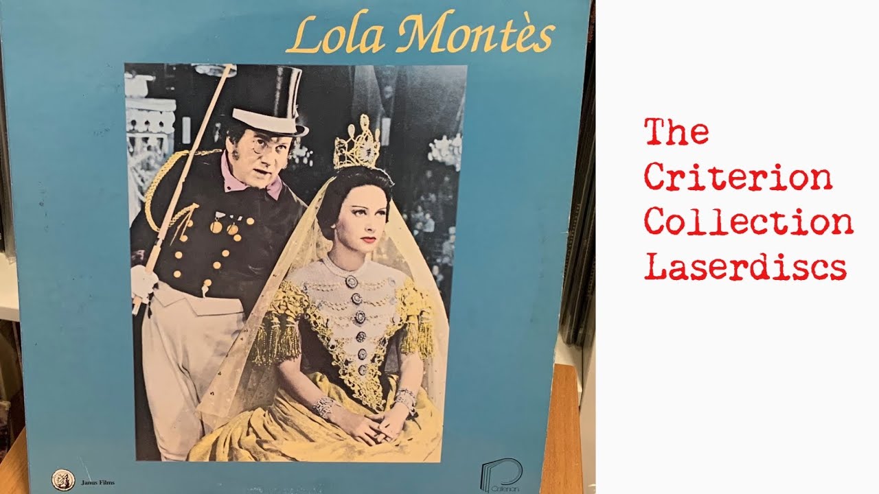Criterion Collection Laserdiscs: LOLA MONTES (Spine No. 12 and 12A)