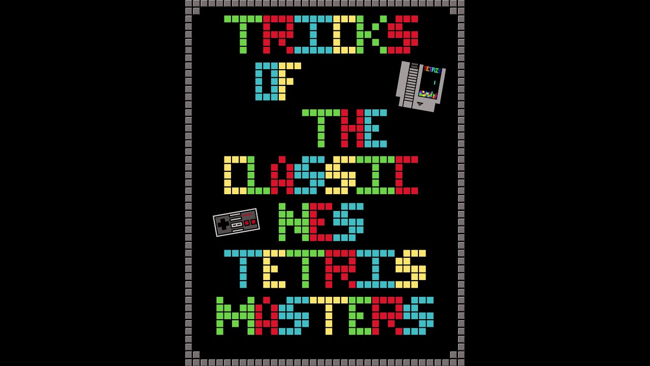 NES Tetris: How to do DAS Skill Stopping. DAS Video 4 of 5