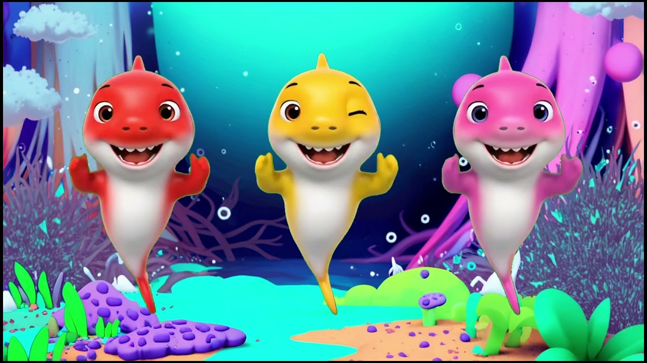 Baby Shark Song and Dance | Baby Shark Doo Doo Doo | Fun Nursery Rhymes for Kids