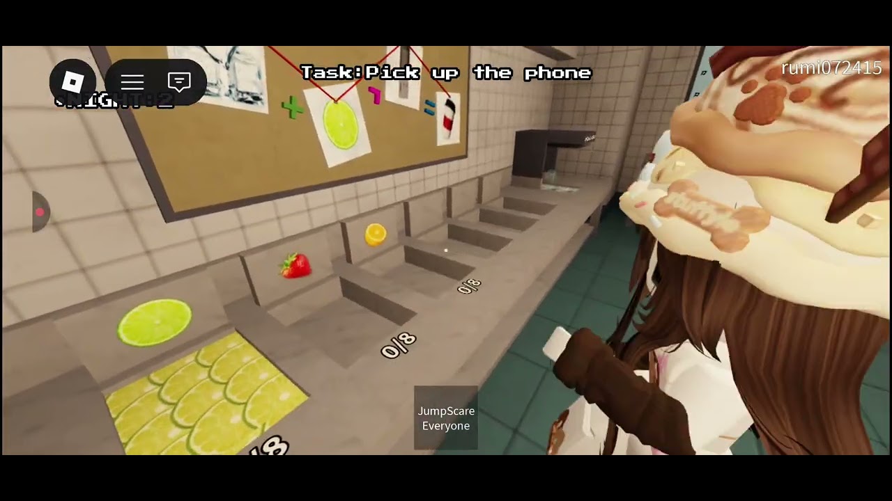Me and pencake is working in a Smoothie shop first video :3