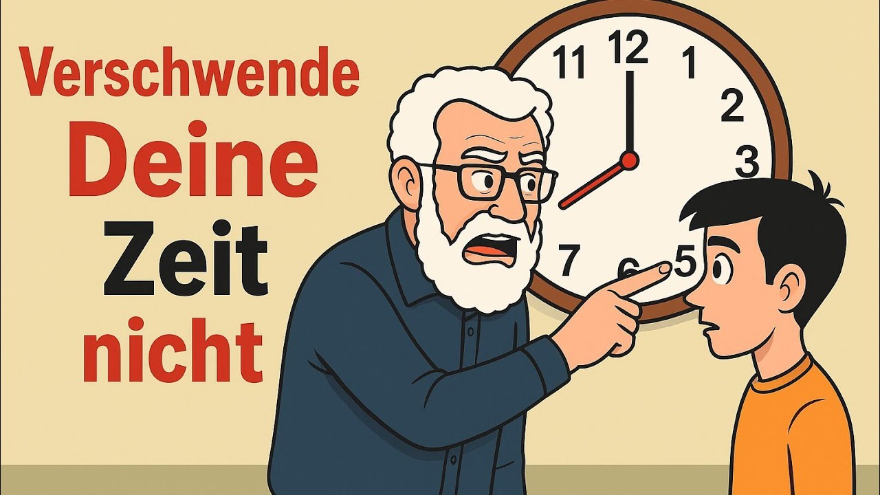 Deutsch lernen: Verschwende deine Zeit nicht mehr – Nutze sie effektiv und sprich fließend!  