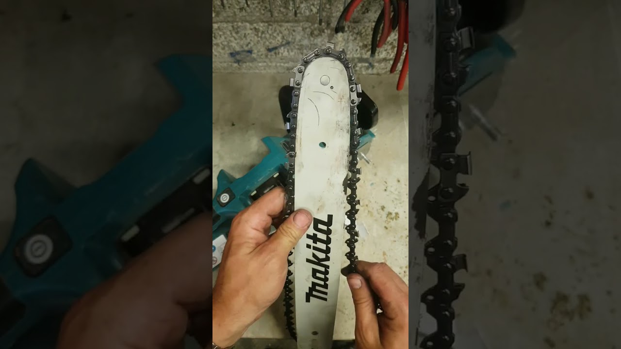 If you don't know this, you shouldn't be allowed a chainsaw. makita chainsaw