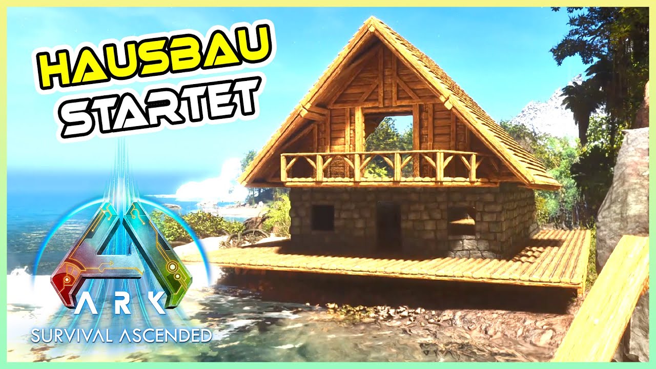 ARK Survival Ascended - 12 - Haus bauen - Baumeister Mario legt los⭐ ASA Let's Play deutsch | German