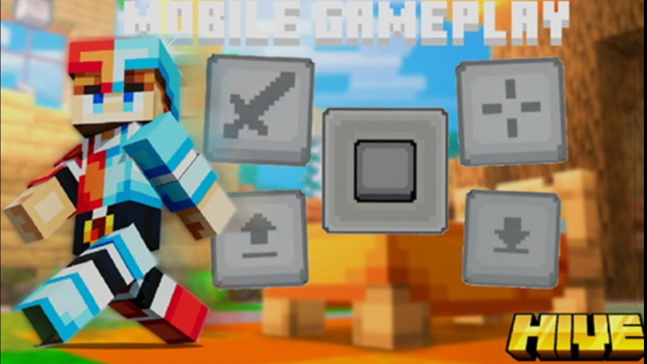 Destroying Everyone In Hive Bedwars Mobile! 60FPS!