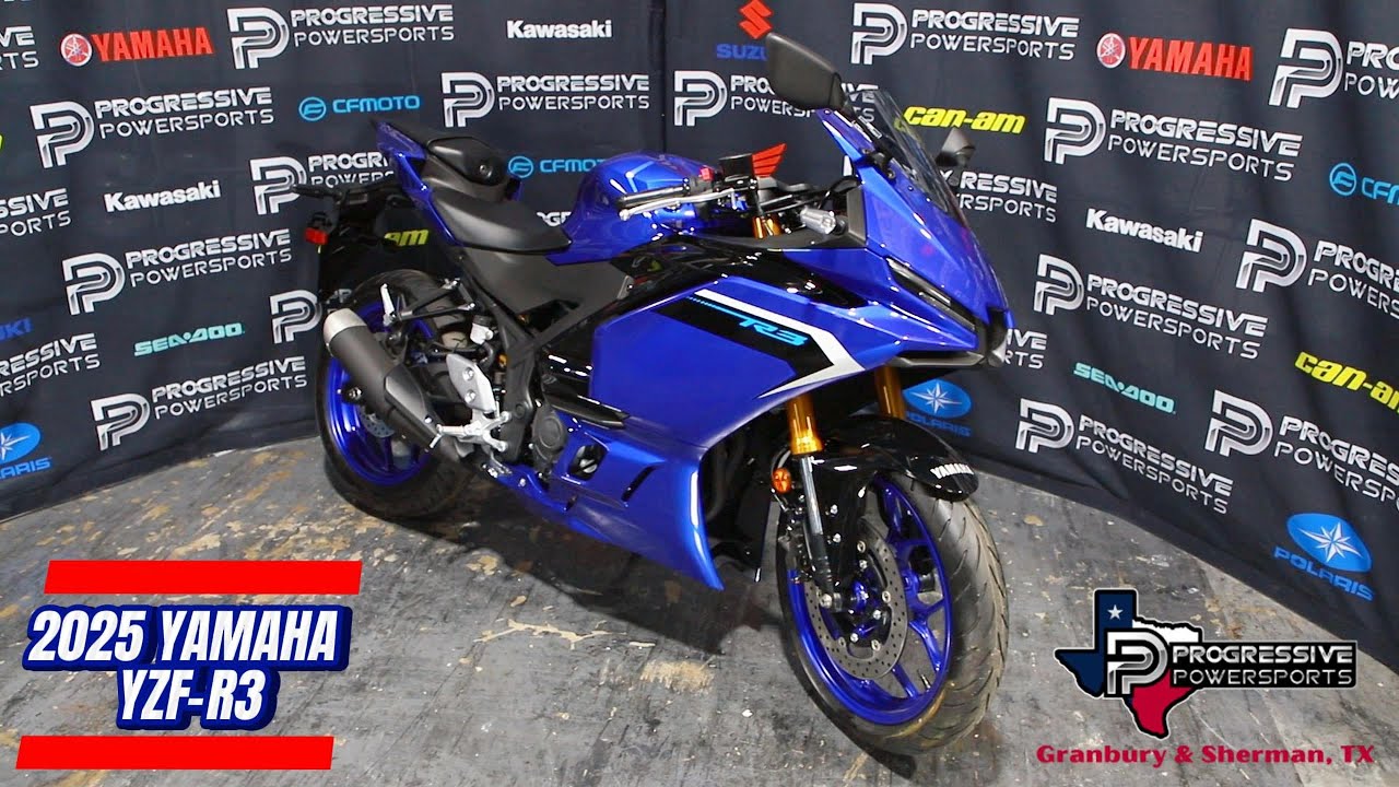 NEW 2025 Yamaha YZF-R3 Motorcycle For Sale In Sherman, TX