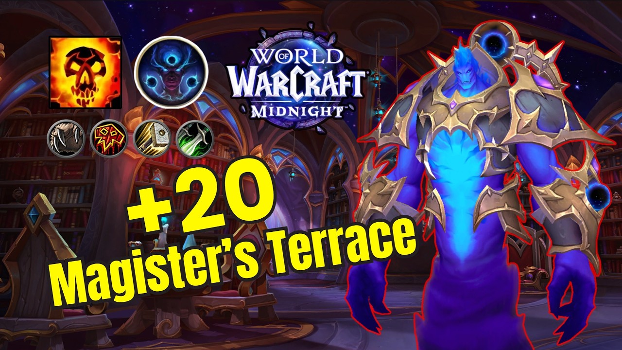Magister's Terrace +20 | Voidweaver Shadow Priest PoV | Season 1 Midnight | Frostmourne (OCE)