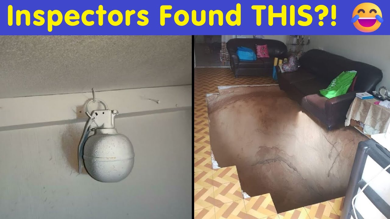 Funniest Fails & Weird Finds From Home Inspectors 😂 | Happy And Fun