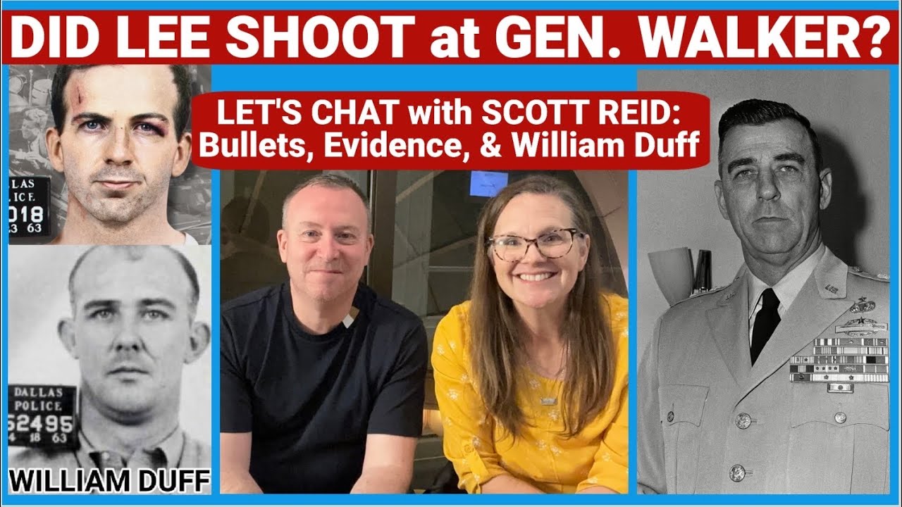 Who Shot at Gen. Edwin Walker? Lee Oswald? - Scott Reid on William Duff, Bullets, & #1963 #dallastx 