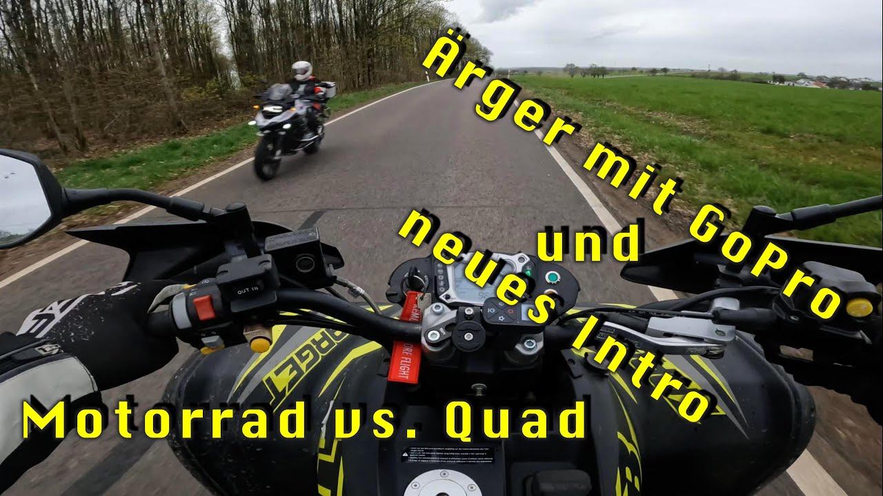 Oster-Tour mit neuem Intro / Probleme mit GoPro / Quad vs. Motorradfahrer
