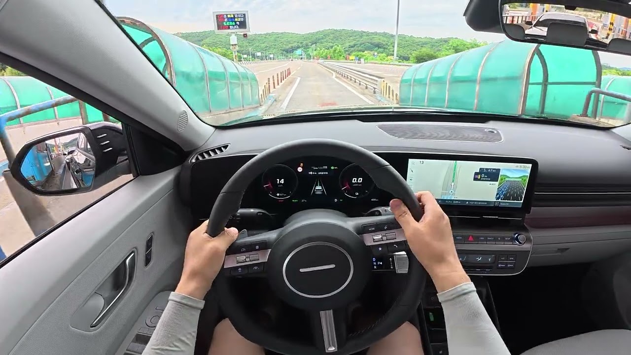 2026 Hyundai KONA hybrid POV drive