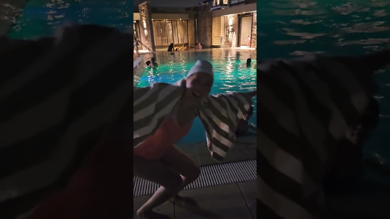 Night Swimming  Competition at Cordis Hotel
