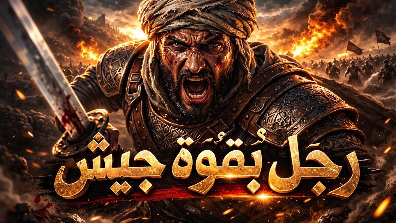 المحارب الذي هزّت قوته ساحات المعارك وأرعبت الجيوش… قوته تعادل ألف مقاتل 🔥