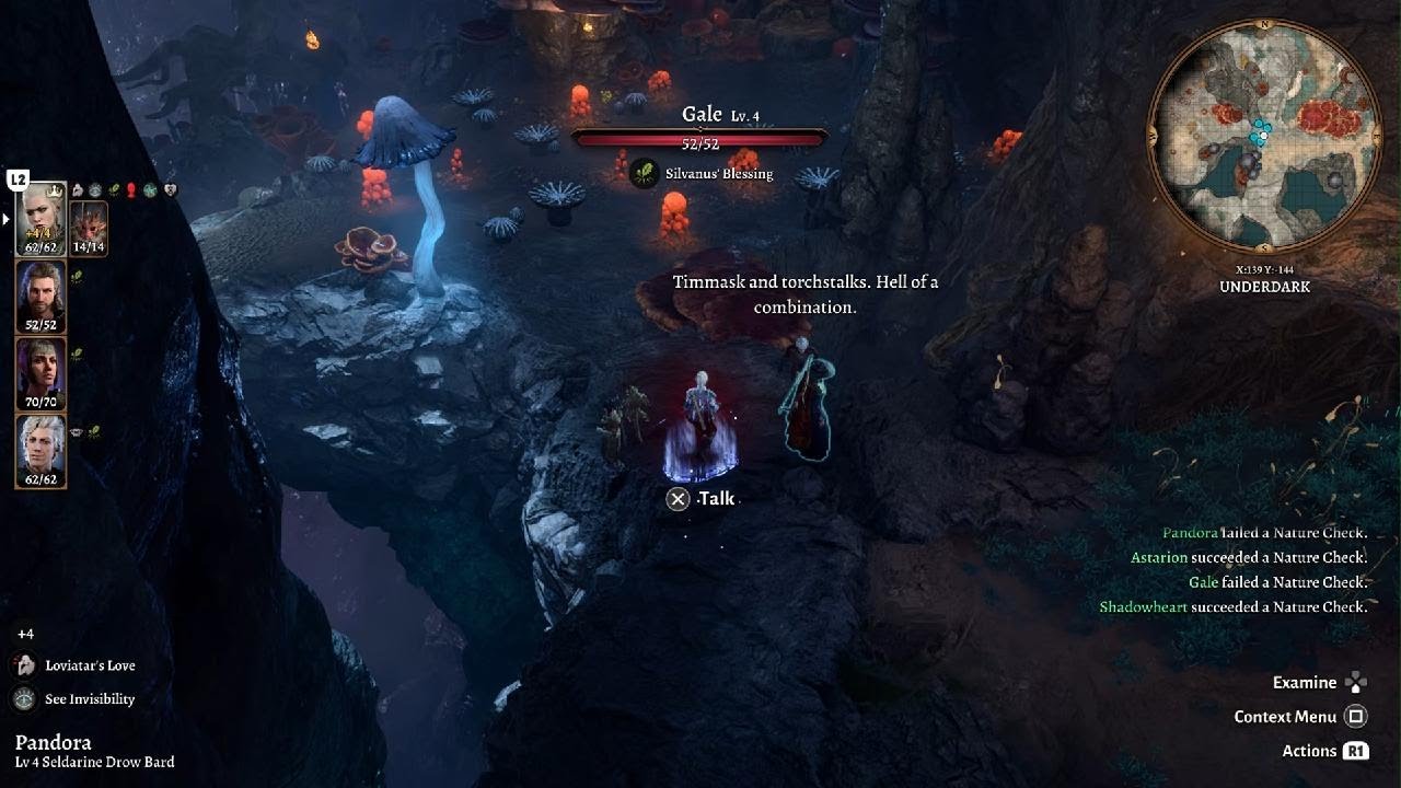 [BG3 Baldur's Gate 3] Party Banter: The Underdark, Timmask and Torchstalks (Astarion)