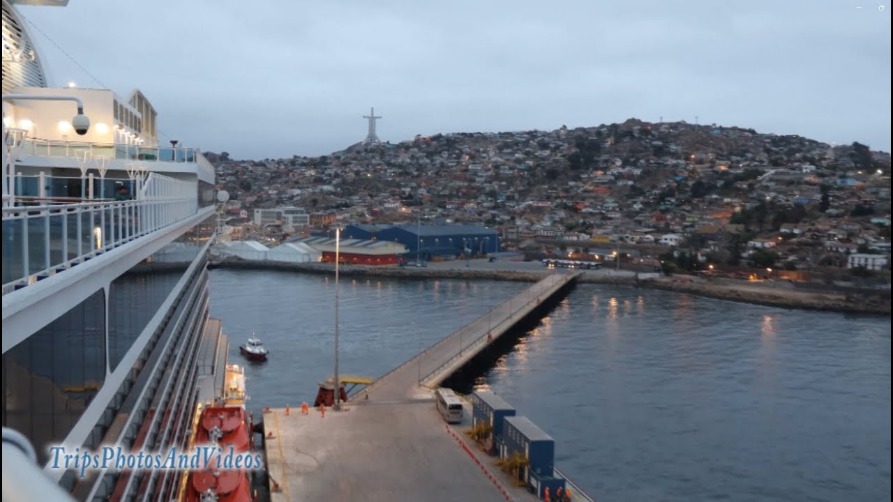 Majestic Princess Sails To Coquimbo, Chile.