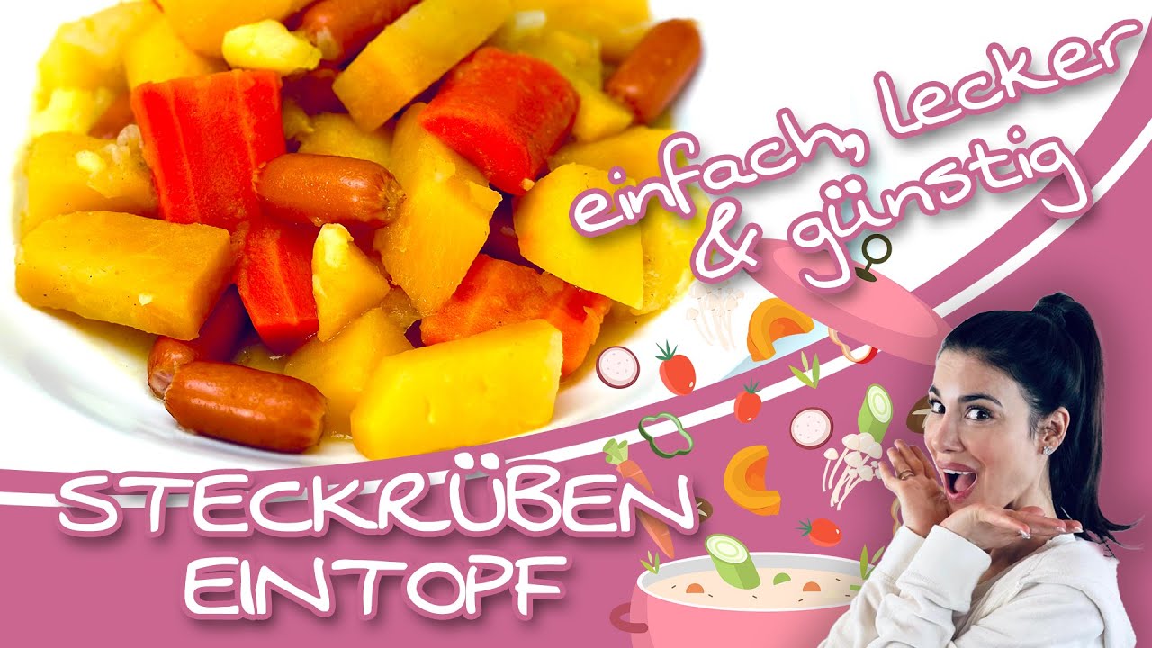 Schmeckt nach Heimat für 1,50€ pro Person | Rezept für Steckrübeneintopf