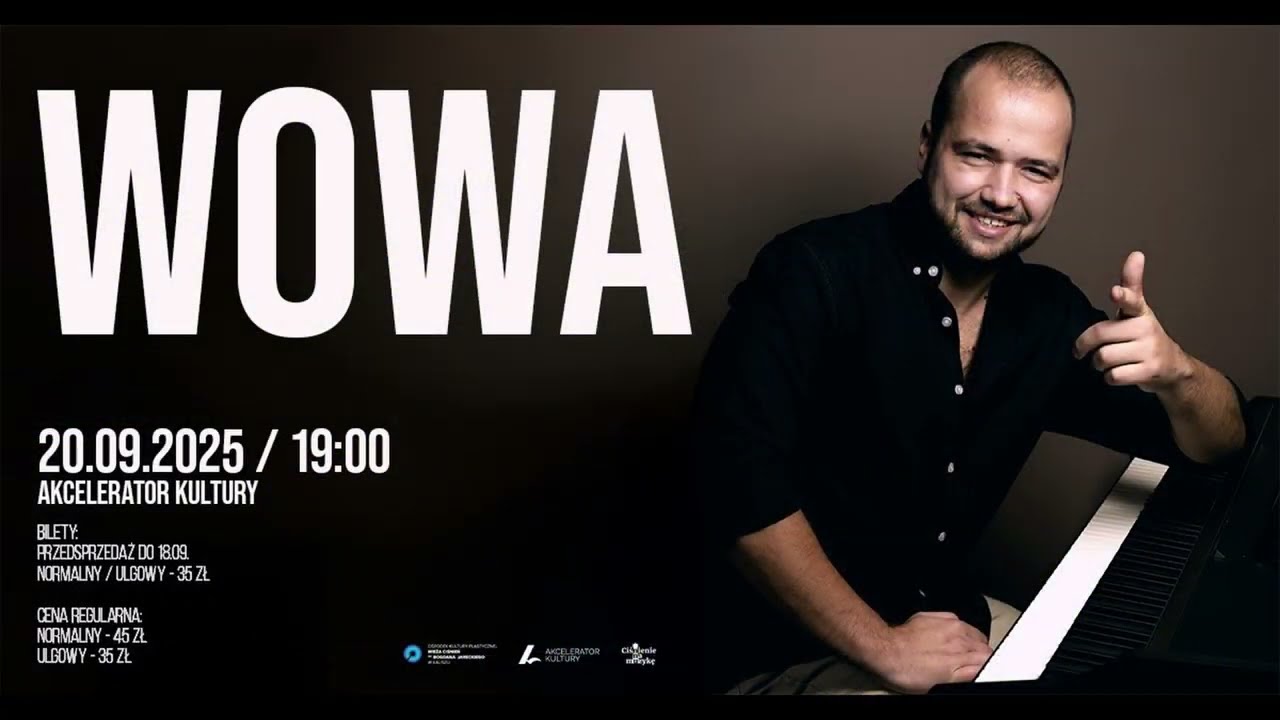 WOWA recital - zaproszenie do Kalisza - Akcelerator Kultury Kalisz