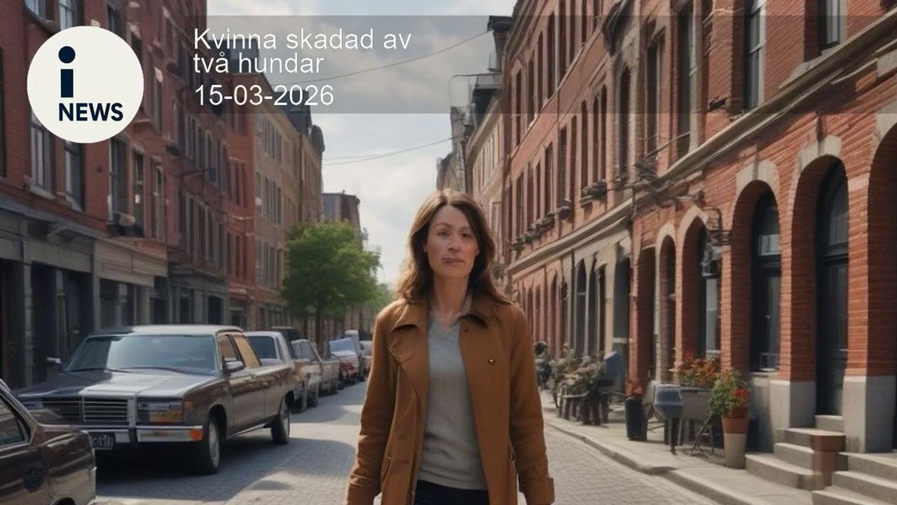 Kvinna skadad av två hundar