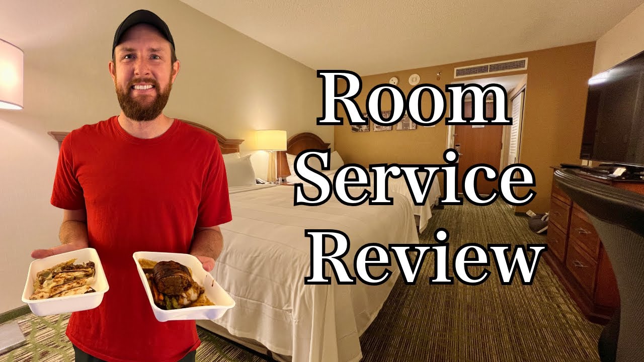 Our Room Service Restaurant Review at the Tampa Airport Marriott Hotel | Is Room Service Worth It