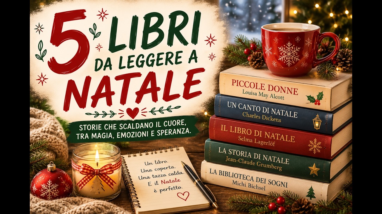 Natale tra luci e magia | 5 libri da leggere e regalare a Natale