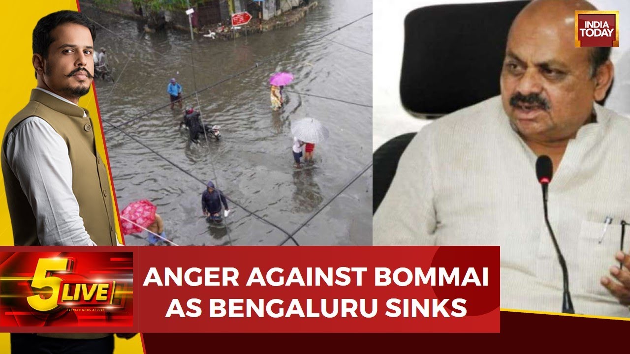 5ive Live With Shiv Aroor: Flood Wreaks Havoc In Bengaluru| Who Will Pay For Bengaluru's Nightmare?