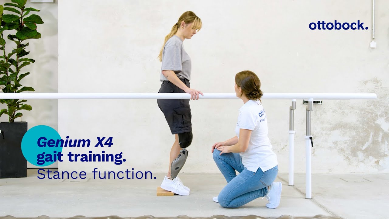 Genium X4 gait training. Stance function. | Ottobock Professionals