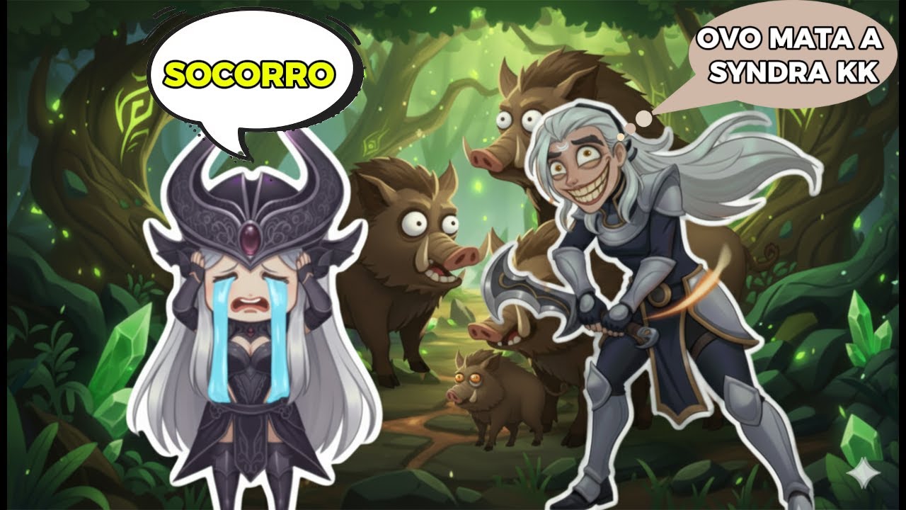 Fui Campado SEM PARAR mas minha SYNDRA  é POTENTE na MID LANE!