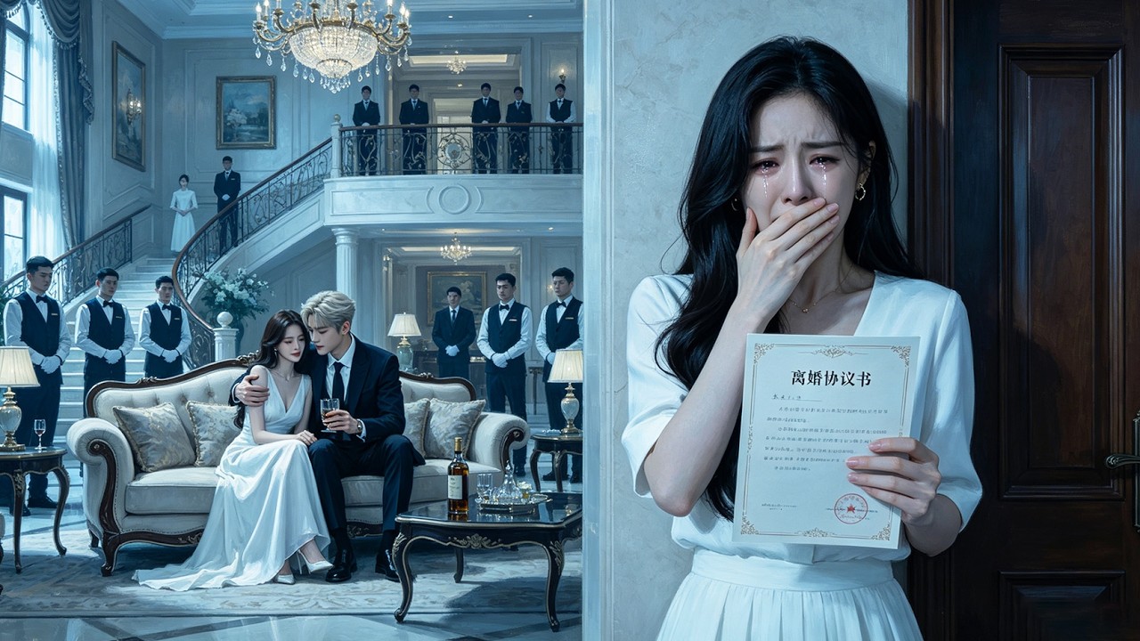 結婚3年，他從沒把她放在眼裡，她以爲滿腔愛意終會有一天能捂熱他的心，直到她看見他對白月光滿懷愛意的眼神，那是她從未見過的樣子，她留下一紙離婚協議離開，渣男卻跪在地上求她迴頭！