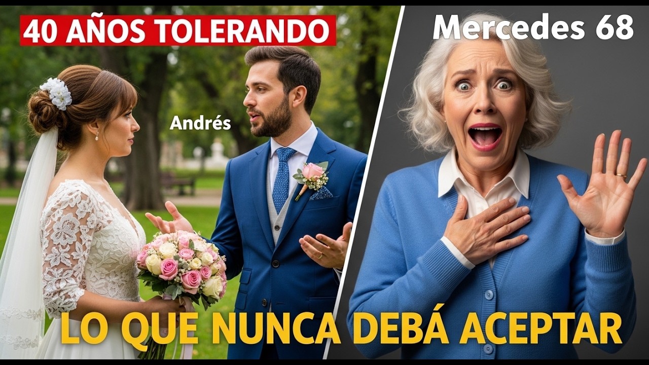 Tolerou 40 anos de maltrato emocional... a los 68 anos dije BASTA