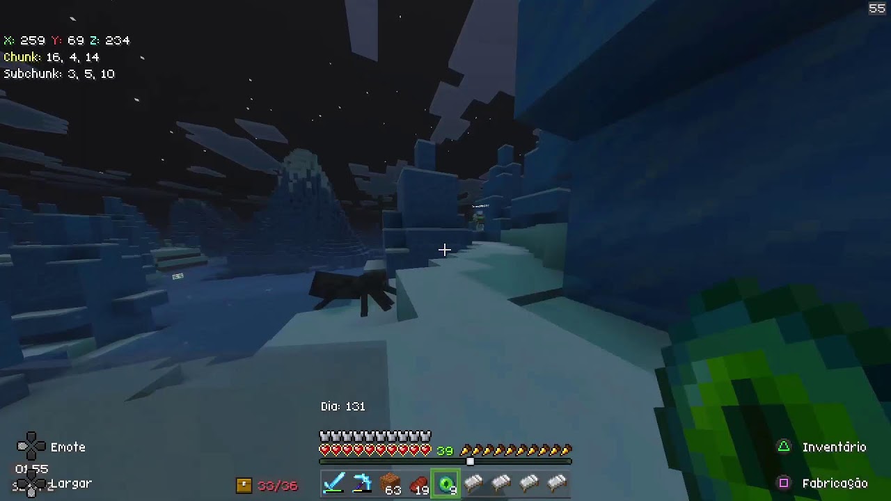 LIVE DE MINECRAFT 💚 MUNDO ETERNO💚