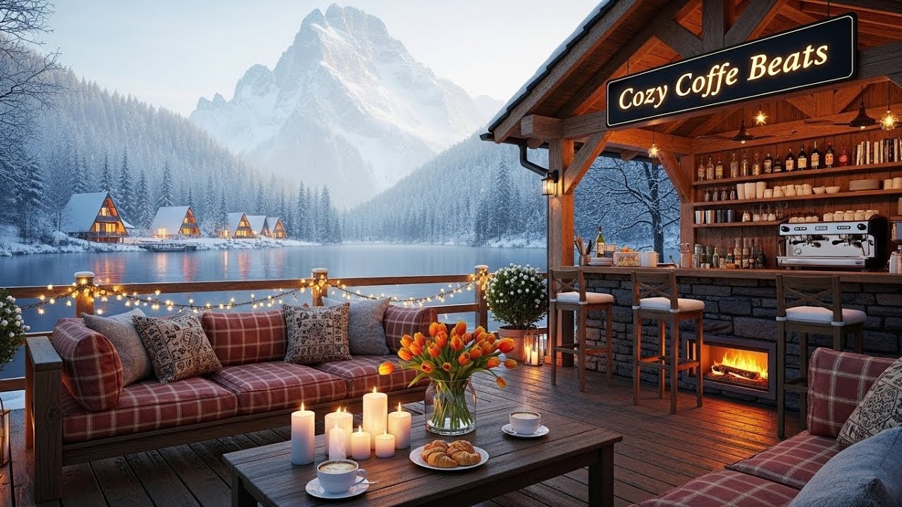 A Quiet Winter Morning in a Jazz Café ☕ Instrumental Music