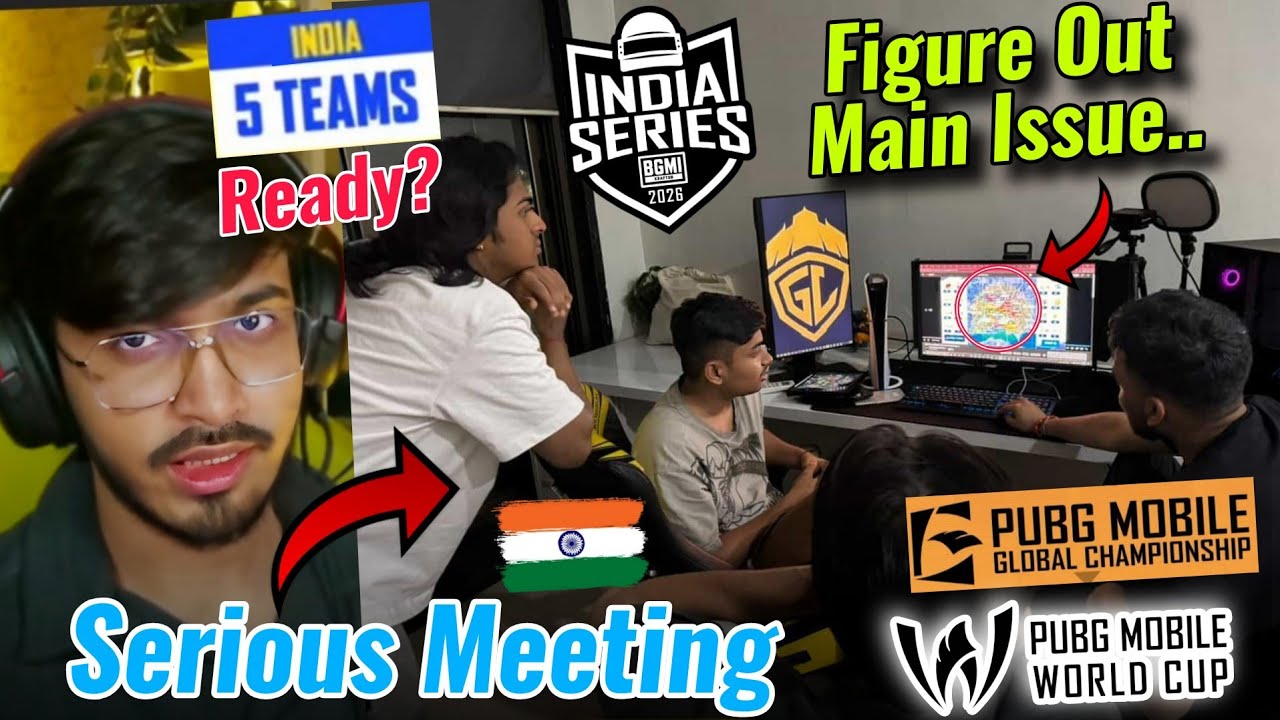 Godl Serious Meeting For BGIS 💛🚨 ..Figure Out Main Issue 💯 Reply On  5 Global Slots 🇮🇳 Godl Ready? 🥶