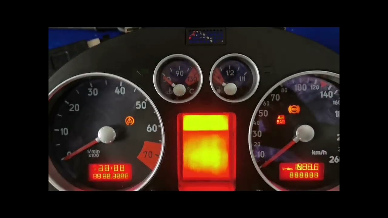 Reparação do Quadrante - Audi TT