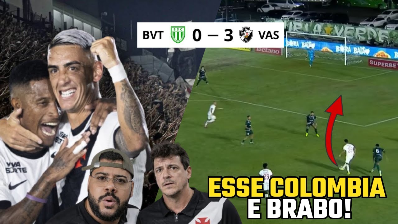 VASCO 3x0 BOA VISTA: ATUAÇÃO QUE MUDA TUDO? ANÁLISE PÓS JOGO :