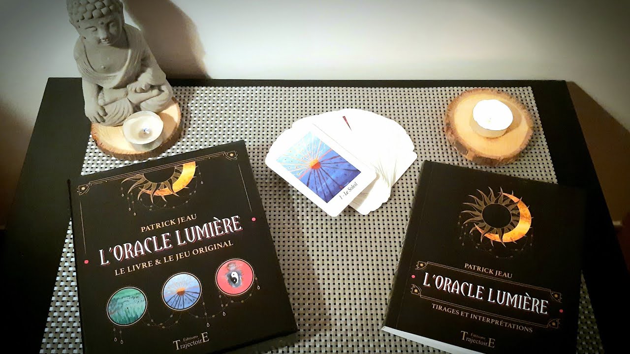 REVIEW - Coffret l'Oracle Lumière - Patrick Jeau - Éditions Trajectoire 2020