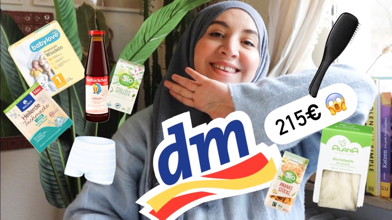 XXL DM HAUL | Kliniktasche, Wochenbett, Baby Erstausstattung | Hijabflowers