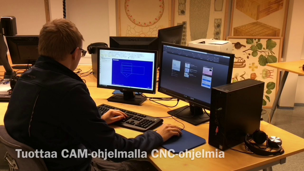 CNC-ohjelmointi ja työstäminen puusepänteollisuudessa