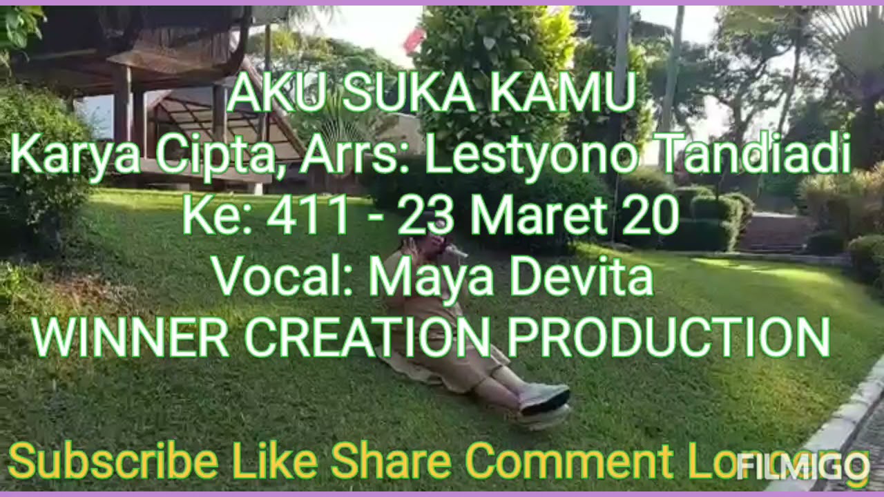 AKU SUKA KAMU, MAYA DEVITA LESTYONO TANDIADI WINNER MUSIC PROFESSIONAL GATHERING COMMUNITY