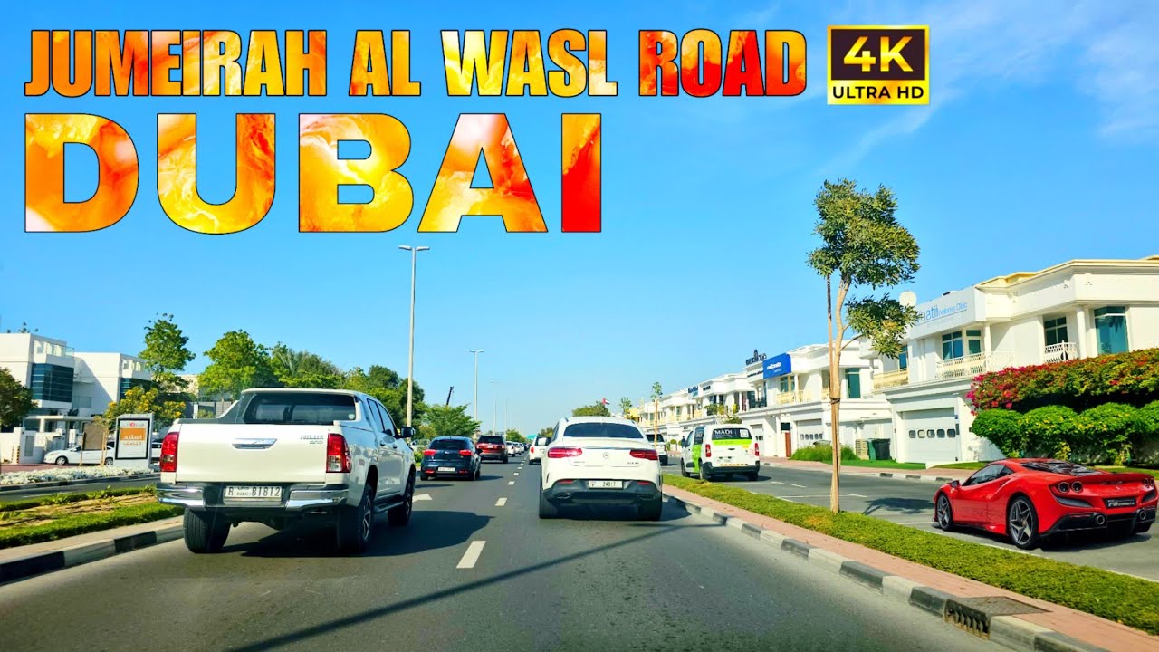Luxurious Journey: Burj Arab Jumeirah Al Wasl Road 4K HDR